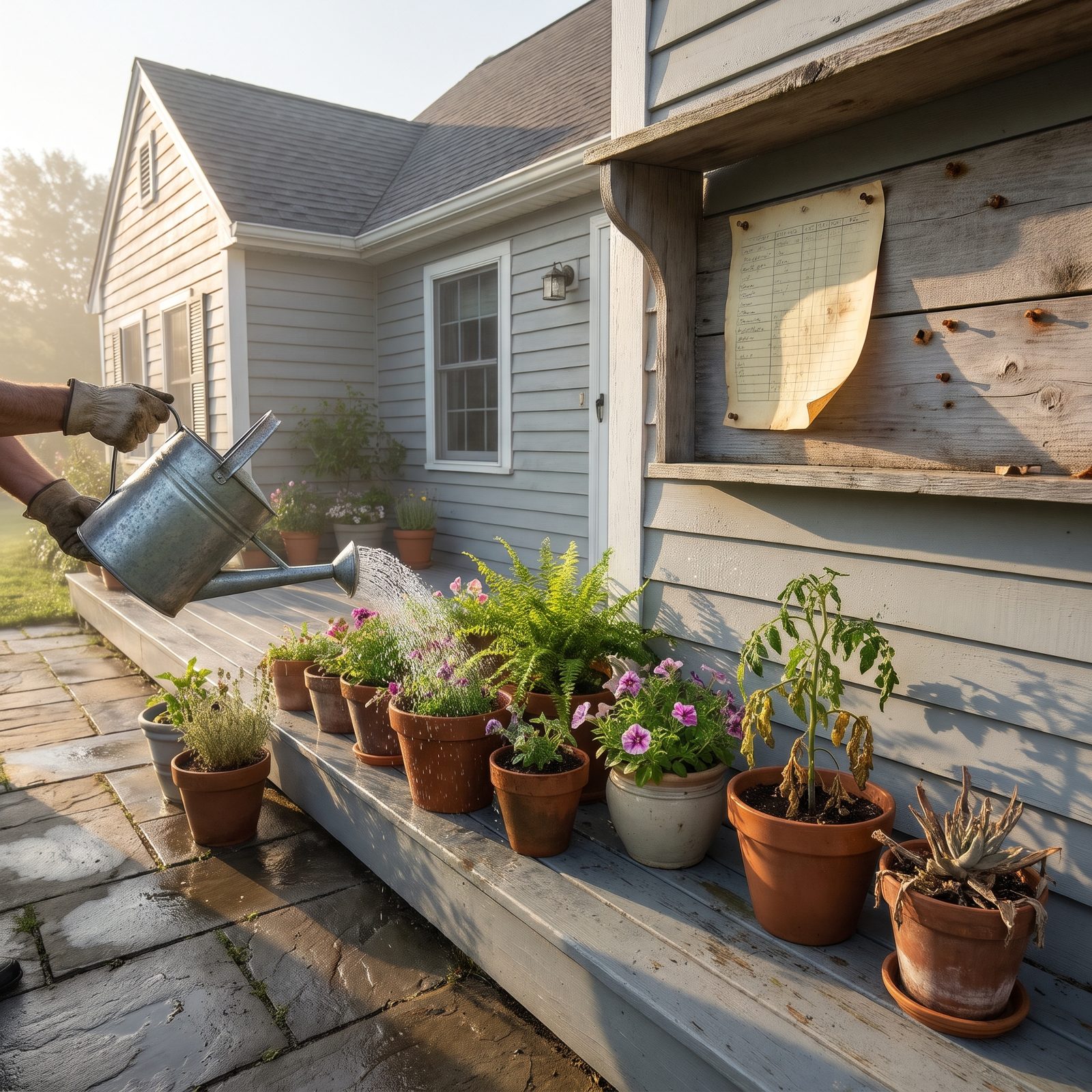 You're the Only One Remembering the Watering Schedule