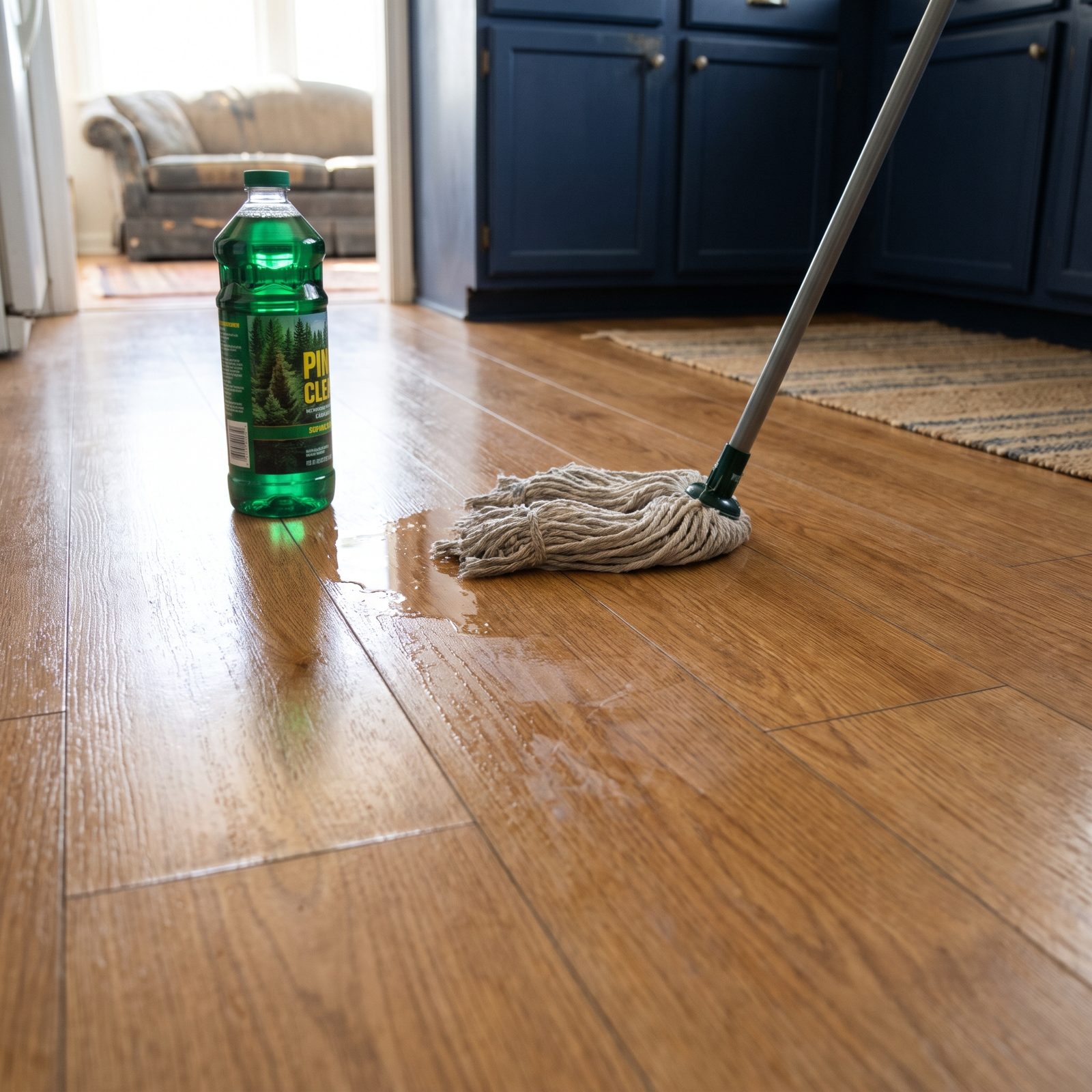 You Remember the Pine Scent, Not the Sticky Floor