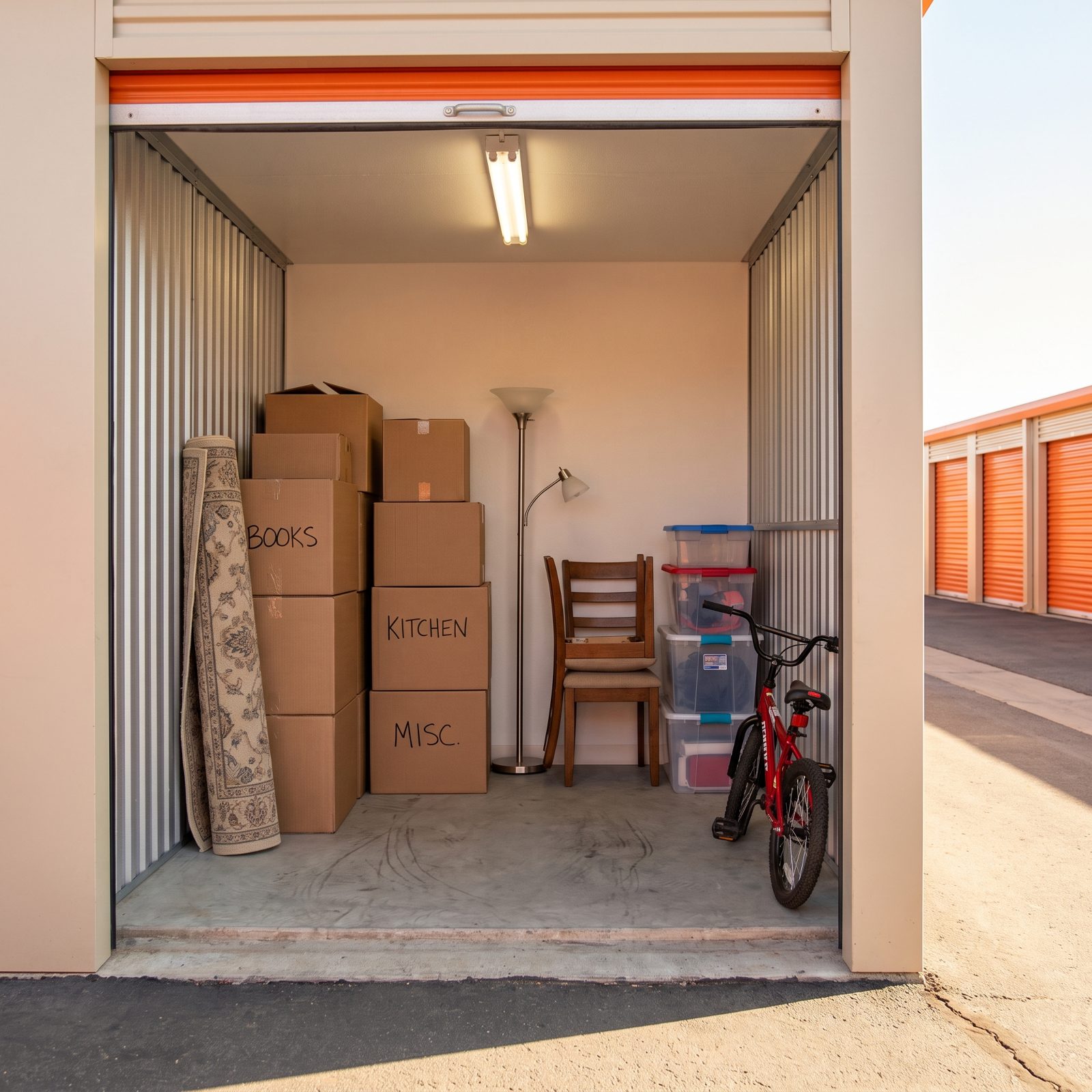 You Rent a Storage Unit to Postpone the Decision