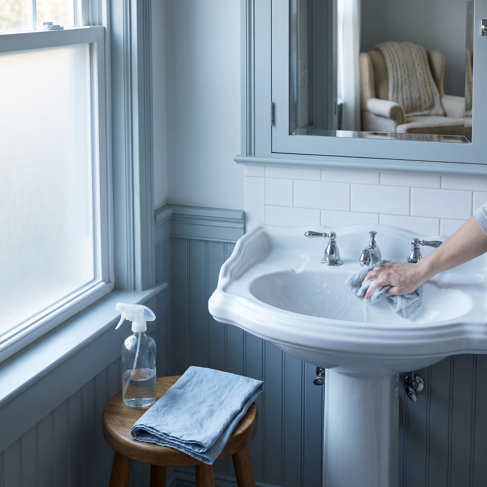 You Scrub When You're Stressed Instead of Resting