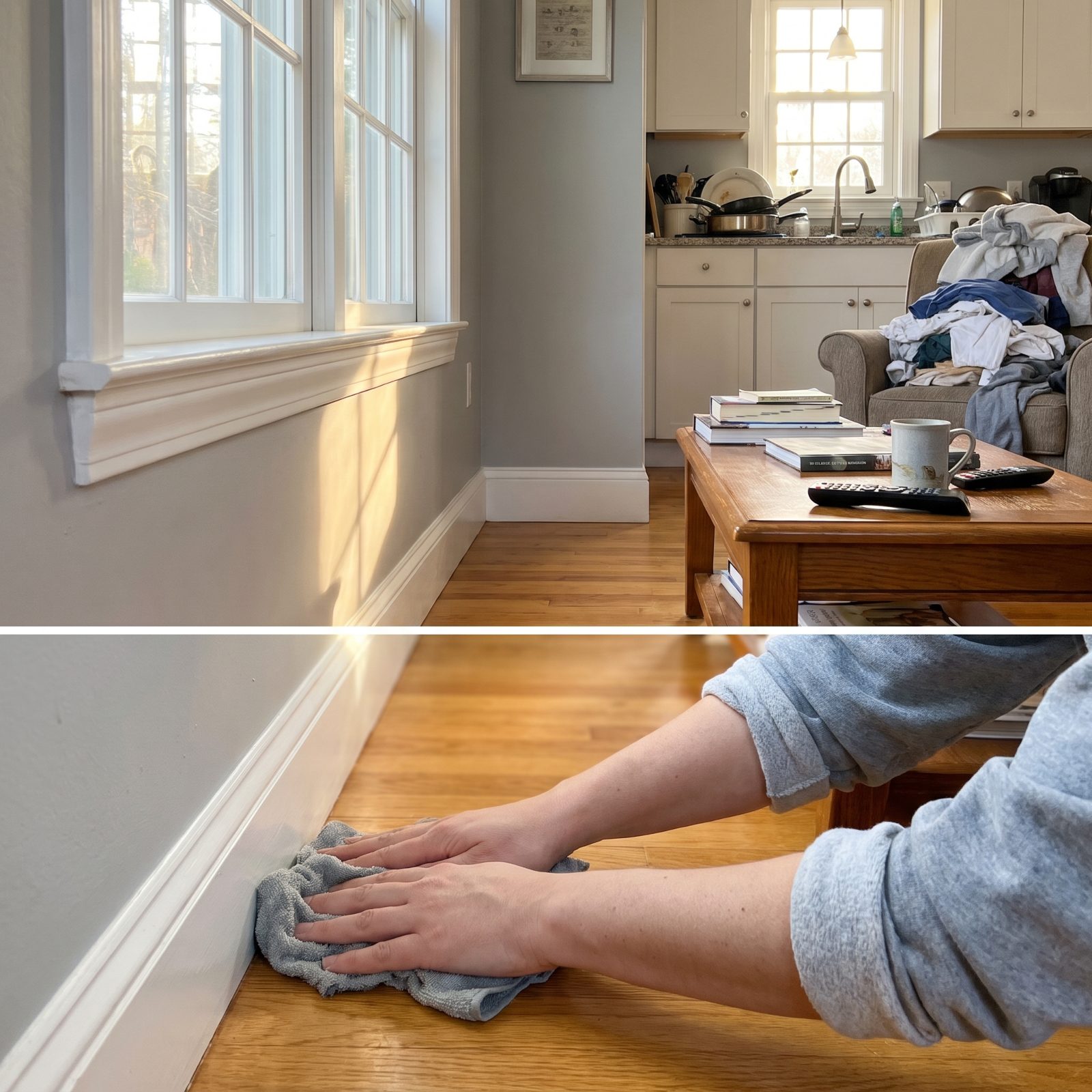 You Start With Baseboards and Never Reach the Dishes
