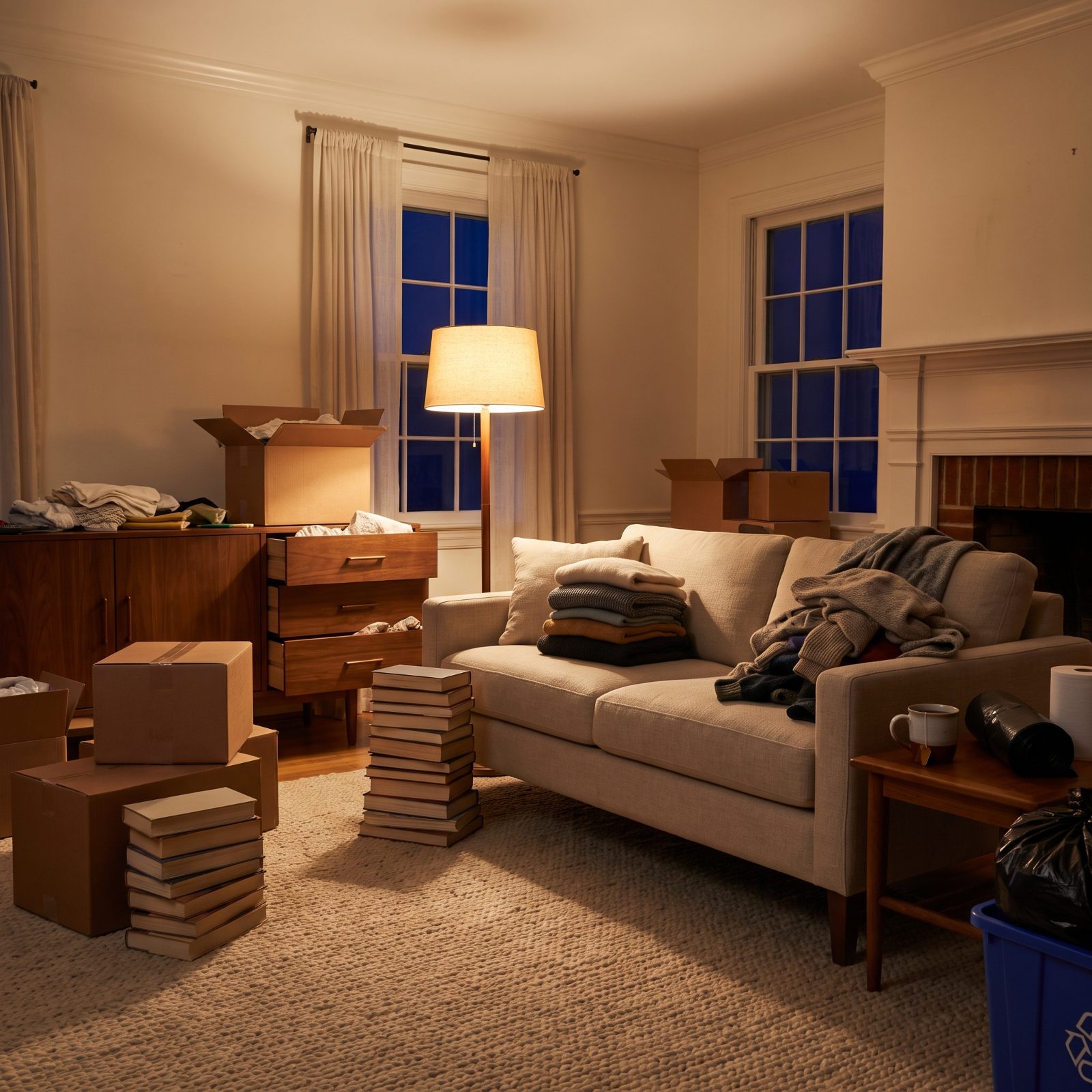 You Suddenly Want Half the House Gone by Midnight