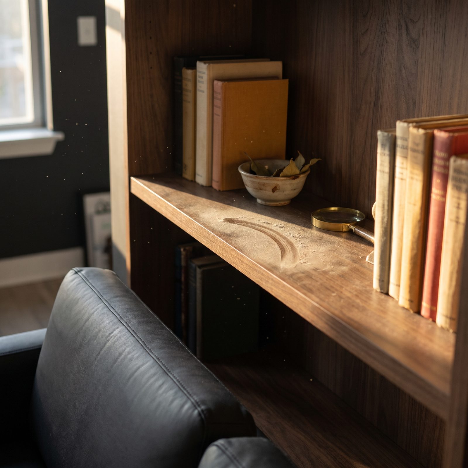 You Treat Dusty Shelves Like a Character Flaw