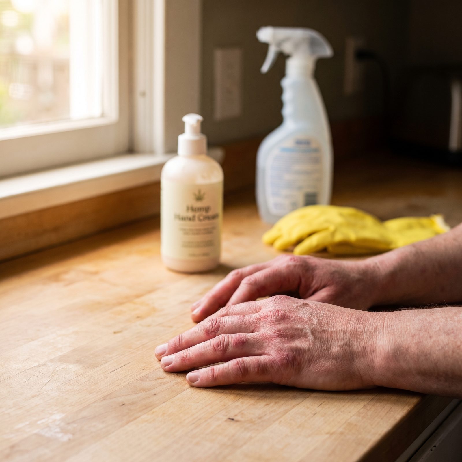 Your Hands Are Always Chapped From Cleaning Products